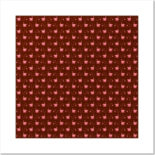 Valentines Day Pattern Posters and Art